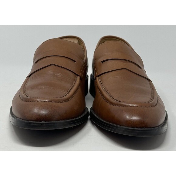 Cole Haan Hawthorne Penny Loafers Men’s 12 British Tan Leather Slip On Shoes main image 11